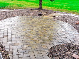 Circular Paver Patio Design