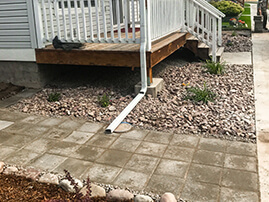 Hardscape Pathway Side Of House