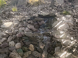 Pondless Waterfall Installation